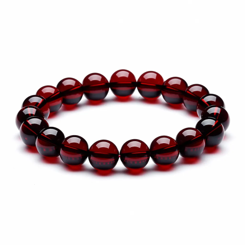 Top Pure Body Natural Garnet Red Crystal Bracelet